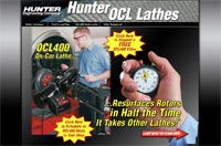 Hunter OCL Lathes